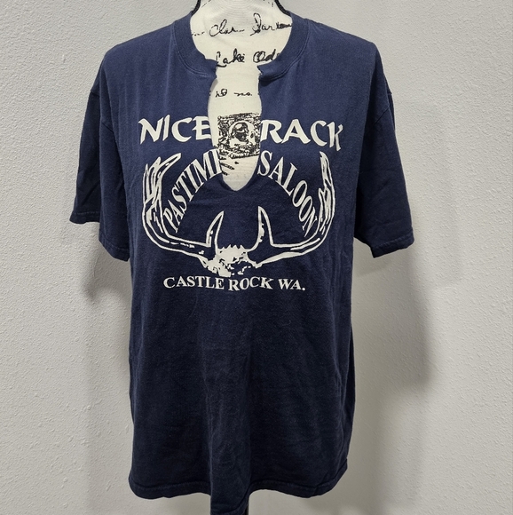 Gildan Tops - Pasr Time Saloon graphic t-shirt